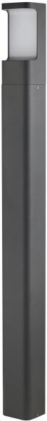 Photo BORNE LED 1.00M 9W 400LM 3000K IP54 | Ref : LXBL05G