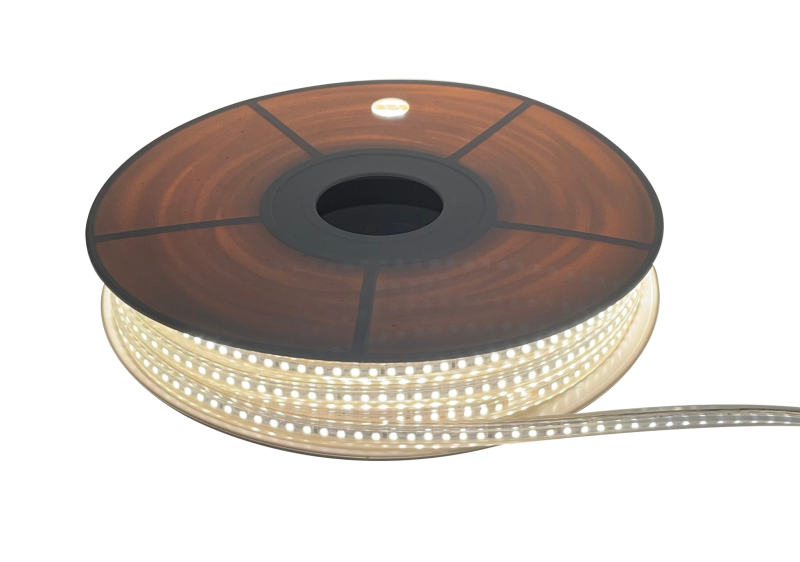 Photo BOBINE RUBAN LED 20M IP65 CHANTIER 230V | Ref : LXRLC20M