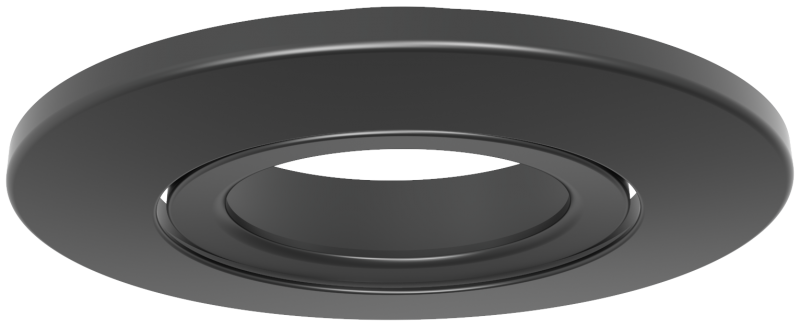 Photo COLLERETTE NOIRE MAT SPOT FLEXY | Ref : LXSO5-8CN