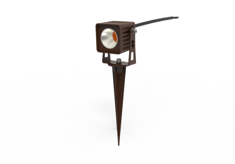 Photo SPOT PIQUET LED 7W 500LM 3000K IP65 CL1 | Ref : LXSP7W3KC