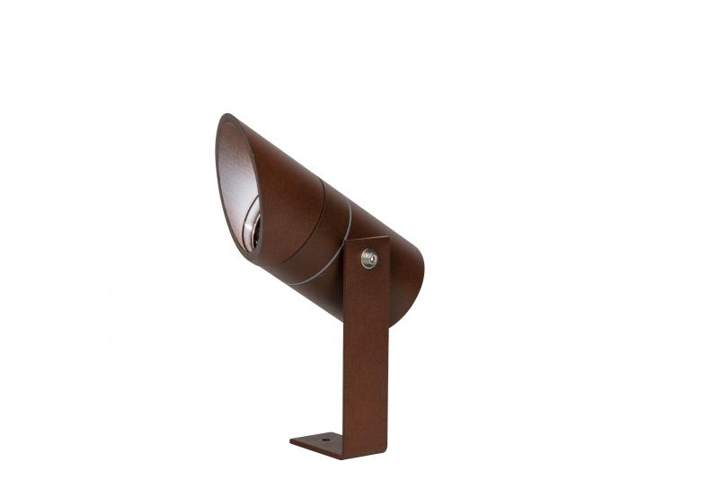 Photo SPOT PIQUET GU10 IP65 CL1 CORTEN CABLE 0 | Ref : LXSPGU105