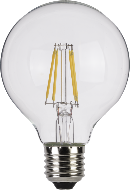 Photo LPE LED FILAMENT 7W GLOBE G95 727 806LM | Ref : LF7E27G9527K