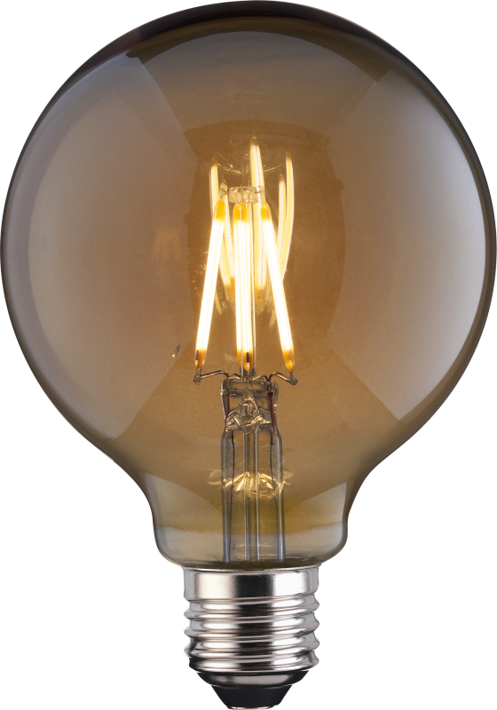 Photo LPE LED VINTAGE 7W GLOBE 95 E27 720LM 24 | Ref : LV7E27G9524K