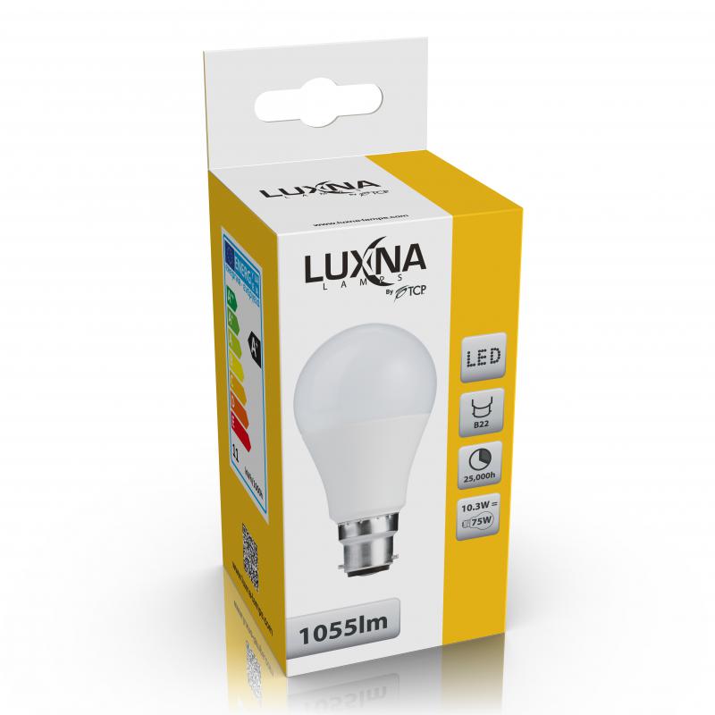 Photo LAMPE LED 11W STD B22 1055LM 2700K OPALE | Ref : L11B22ST27K