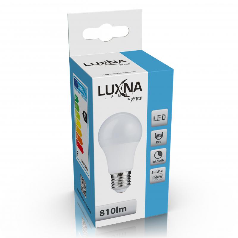 Photo LAMPE LED 9W STD E237 810LM 4000K OPALE | Ref : L9E27ST4K