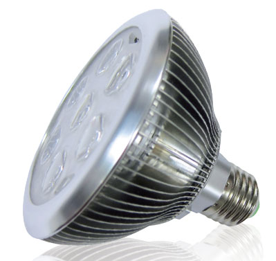 Photo Lampe LED 7x1W - PAR 30 E27 240V 3000K | Ref : EDLEDES7/30