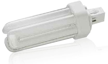 Photo LAMPE FLC PLT GX24D2 18W 4000K | Ref : 1527-0006