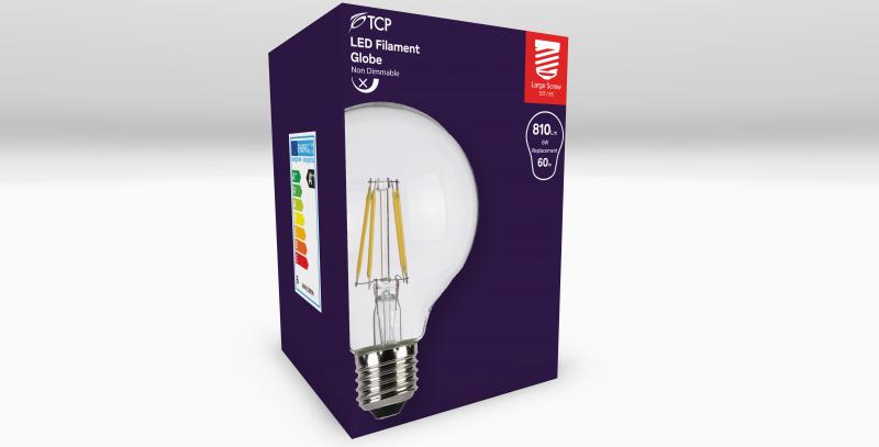Vignette 2 produit LPE LED FILAMENT 6W GLOBE G95 E27 810LM | Ref : LF6E27G9527K