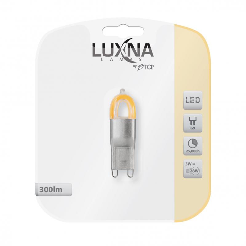 Vignette 2 produit LPE LED CAPSULE 3W G9 300LM 3000K | Ref : L3G93K