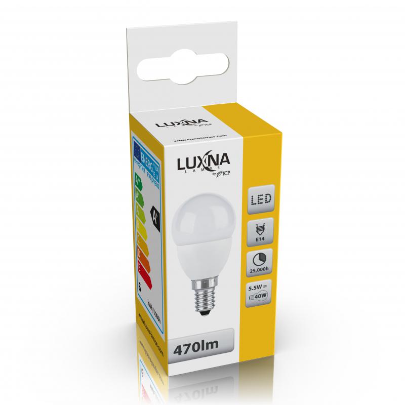 Vignette 2 produit LAMPE LED 6W E14 SPHERIQUE 470LM 2700K OPA | Ref : L6E14SP27K
