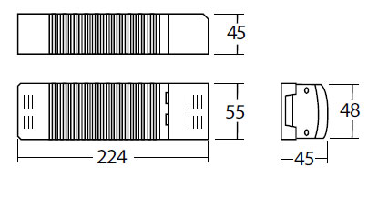 Vignette 3 produit Ref : LX39065 | Transformateur lectronique pour rail TBT250va