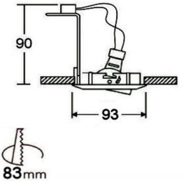 Vignette 3 produit Ref : DLTMAXOR | Kit orientable 1/4 50w12v+dlte70