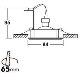 Vignette 3 produit Ref : KBIP65BL | Kit tbt 50w12v ip65 blanc