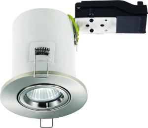 LUXNA LIGHTING Spot encastre gu10 bbc orient nickel sat LXKSBBCOD100NS