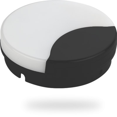 LUXNA LIGHTING Hublot led design rond 12w cct ip65 cl2 LX12HDRCCTG