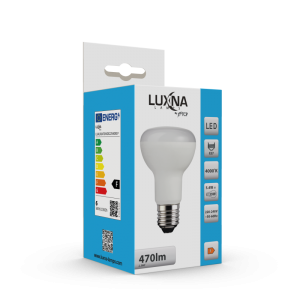 LUXNA LIGHTING Lpe led 5.4w r63 e27 470lm 4000k L5E27R634K