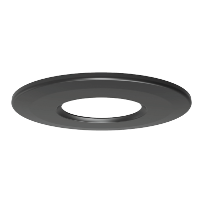 LUXNA LIGHTING Collerette noire mat spot baty LXSE6WCNM