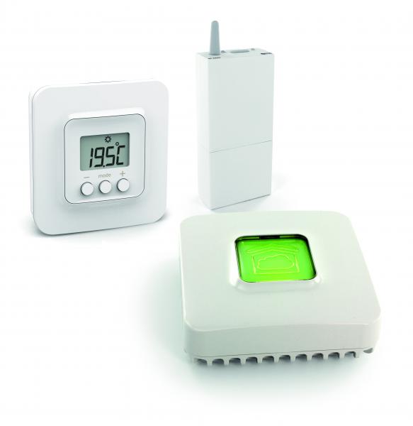 Photo Pack Tybox 5100 connecté | 1 thermostat Tybox 5100 + 1 box connectée Tydom 1.0 | Ref : 6050625