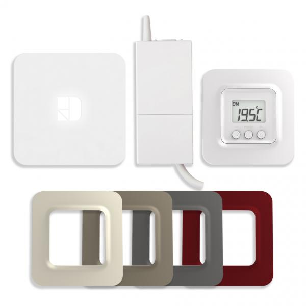 Photo Pack Tybox 5100 connect | 1 thermostat Tybox 5100 + 1 box connecte Tydom Home | Ref : 6050662