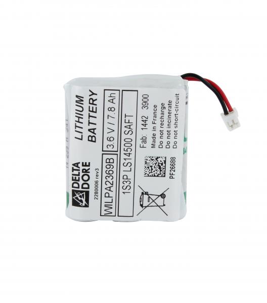Photo BP CLT 8000 Tyxal+ | Bloc piles pour clavier d'alarme | Ref : 6416223