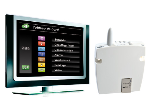 Photo interface serveur web domotique x2d pour pc local sur reseau  ip | Ref : 6700044