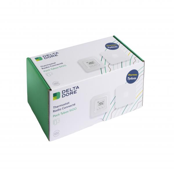 Vignette 2 produit Pack Tybox 5100 connect | 1 thermostat Tybox 5100 + 1 box connecte Tydom Home | Ref : 6050662
