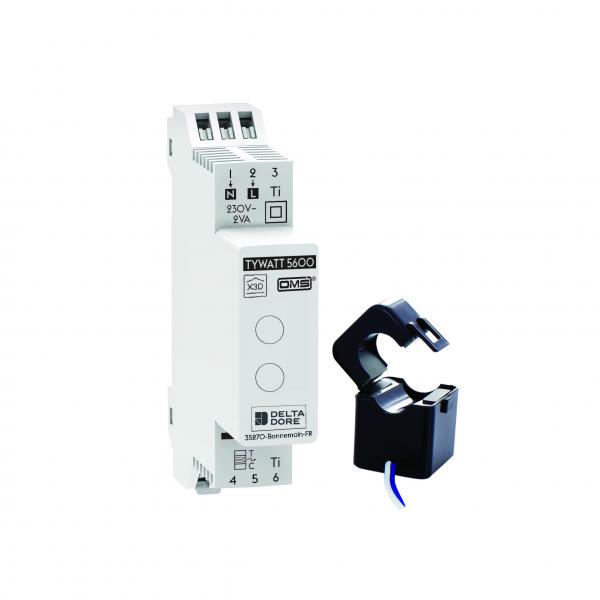 Vignette 2 produit Tywatt 5600 | Capteur de conso électriques modulaire connecté : eau et énergie | Ref : 6110043