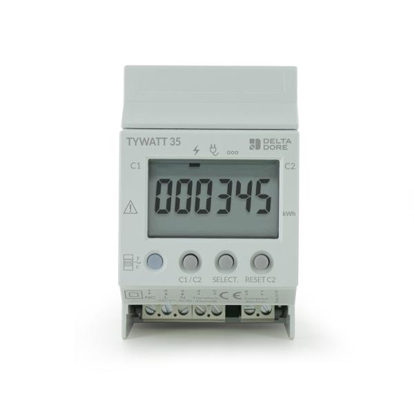 Vignette 2 produit Tywatt 35 | Indicateur de consommation lectrique compteur monophas | Ref : 6110045
