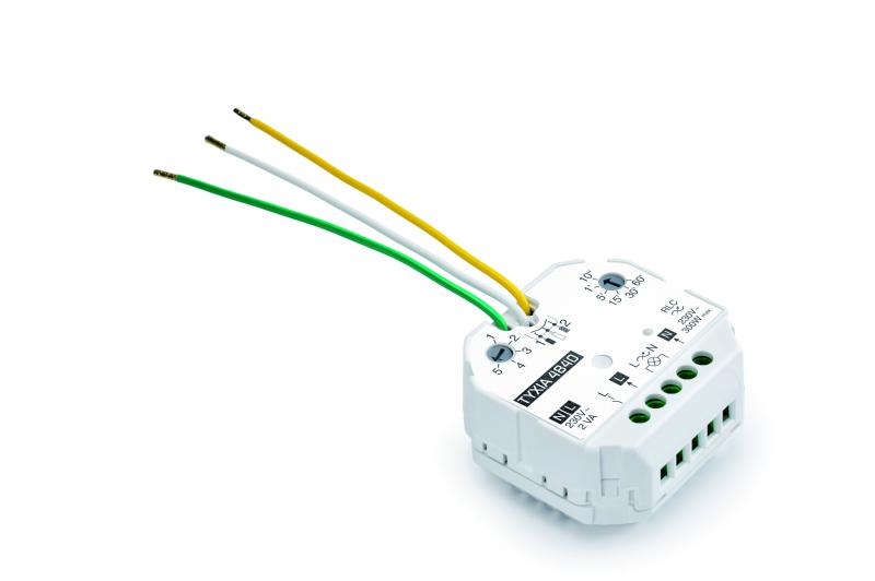 Vignette 2 produit Tyxia 4840 | Récepteur micromodule encastrable variation éclairage-Phase neutre | Ref : 6351115