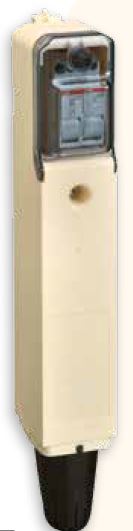 Photo Bo�tier type 2 classe II ivoire - 4 born | Ref : 51111100