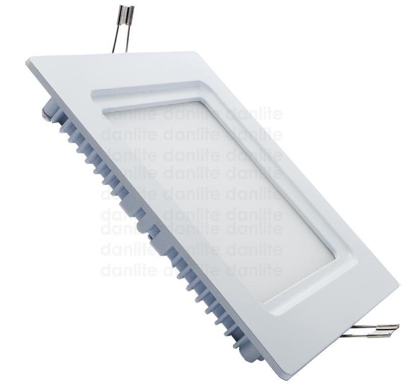 Photo DLCSQ200-15BN  Downlight carr� LED 200mm | Ref : DLCSQ200-15BN
