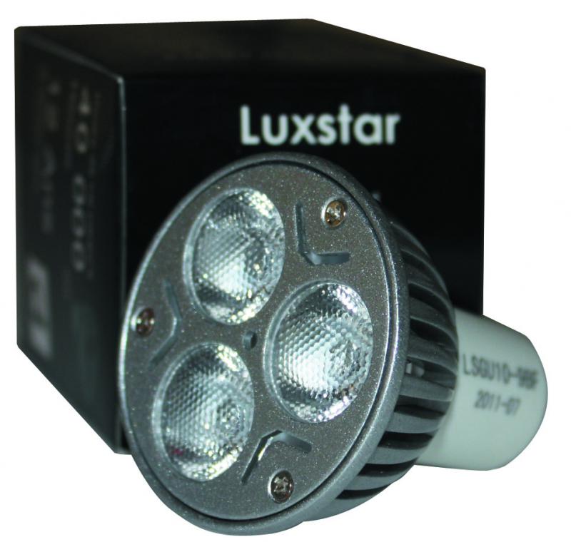 Photo Lampe LED CREE GU10 3x3W Ambre | Ref : LSGU10-9A