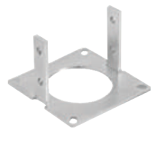 Photo Pied de fixation pour Mini-colonne K45 N�2B 2 faces carr�e ALK22x/8 | Ref : RALK007/8