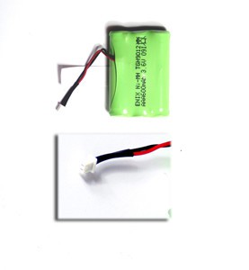 Photo Batterie t�l�phone fixe 3-AAA 3.6V 600mAh Conn | Ref : TGH9012
