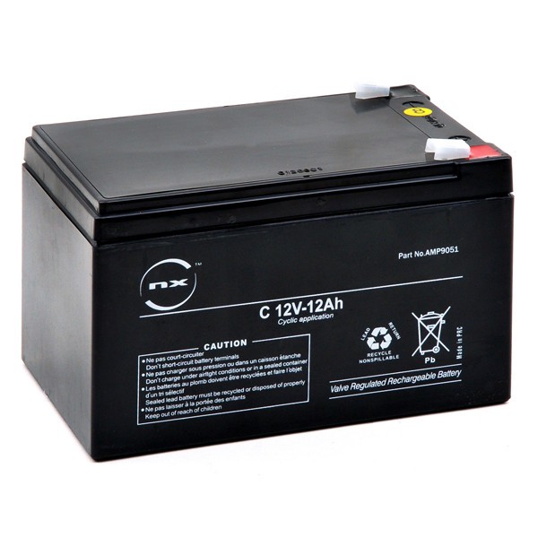 Photo Batterie plomb AGM C 12V-13Ah 12V 13Ah T | Ref : AMP9051
