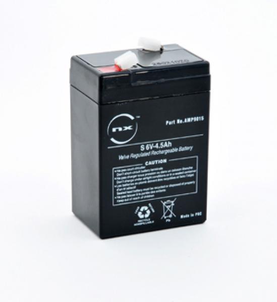 Photo Batterie plomb AGM S 6V-4.5Ah 6V 4.5Ah T | Ref : AMP9015