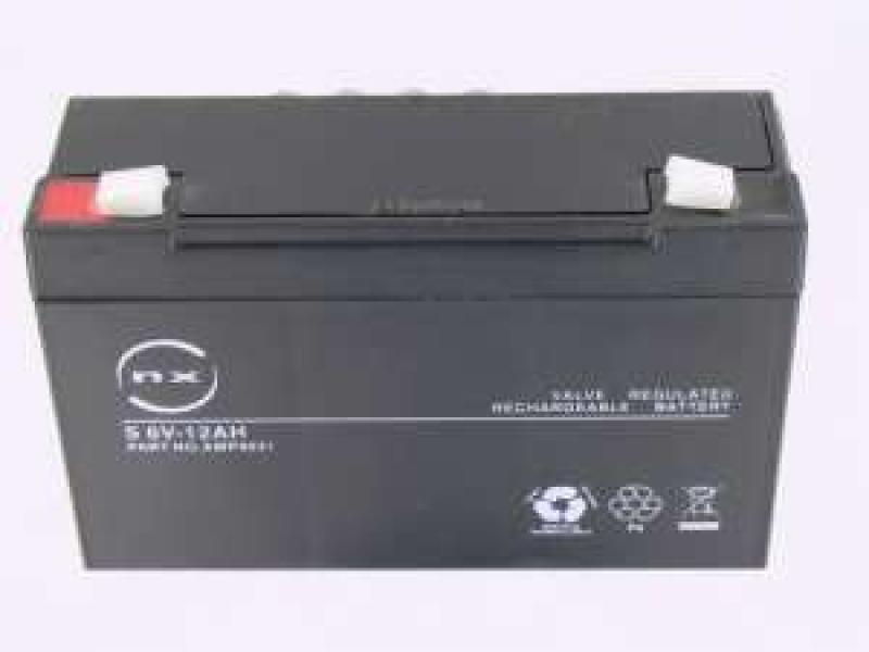 Photo Batterie plomb AGM S 6V-12Ah FR 6V 12Ah | Ref : AMP9031
