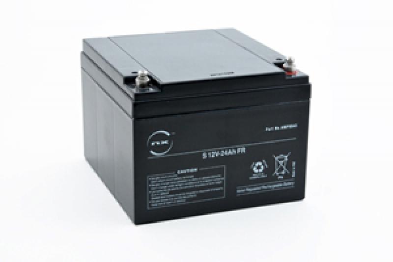 Photo Batterie plomb AGM S 12V-24Ah FR 12V 24A | Ref : AMP9043