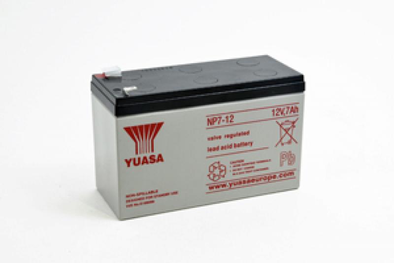 Photo Batterie plomb AGM NP7-12 12V 7Ah YUASA | Ref : AMP9221