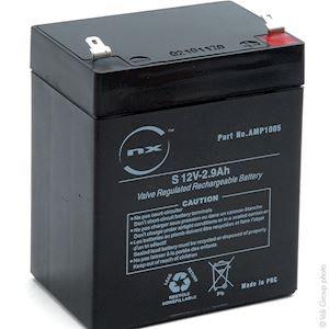 ENIX ENERGIES Batterie plomb agm s 12v-2.9ah 12v 2.9ah t1 AMP1005
