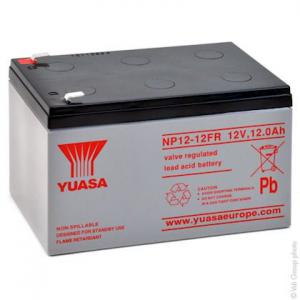 ENIX ENERGIES Batterie plomb agm yuasa np12-12fr 12v 12ah f6.35 AMP9231