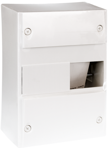 Photo Coffret 8 modules avec bornier terre | Ref : 19004