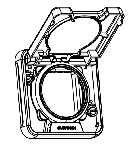Photo OXXO Adapt. avec couv. COMETE compos GRIS IP55  | Ref : 60857