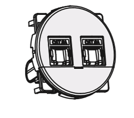 LEGRAND 076546 - Double RJ45 cat.6 FTP - MaisonModerne Electricité