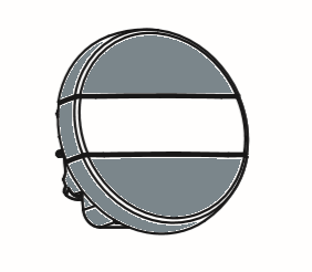 Photo COMETE Bouton Poussoir porte-etiquette VULCAIN | Ref : 61606