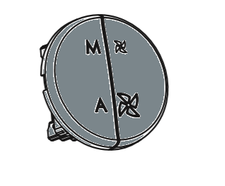 Photo COMETE Cde VMC 2 vitesses + Marche/Arrt VULCAIN | Ref : 61625