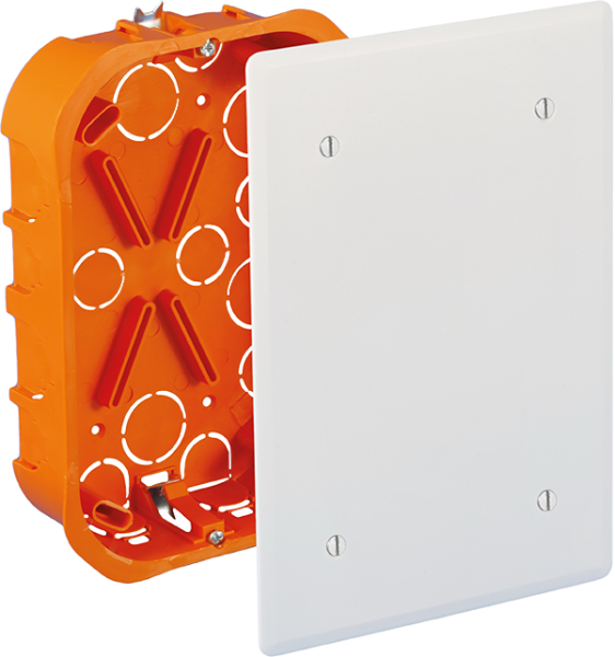 Photo Boite de drivation encastre 170x110x40mm pour cloisons sches | Ref : 51004