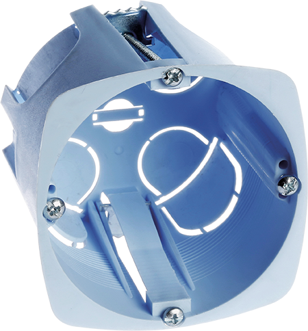 Photo Boite d\'appareillage XL 1 poste 67/68x60mm pour cloisons sches | Ref : 52049