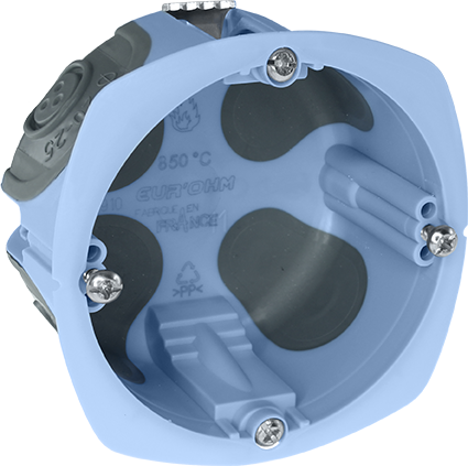 Photo Boite d\'appareillage AIR\'metic� �67/68x50mm pour cloisons s�ches | Ref : 52063