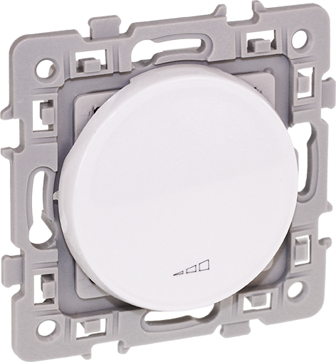 Photo SQUARE vari 3 fils 60-500W BLC (inc., halo230V) | Ref : 60219